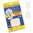 thumbnail image 2 of Tyvek Self Adhesive Recta. Dumbell/Barbell Jewelry Tags Gold 1000Pcs, 2 of 3