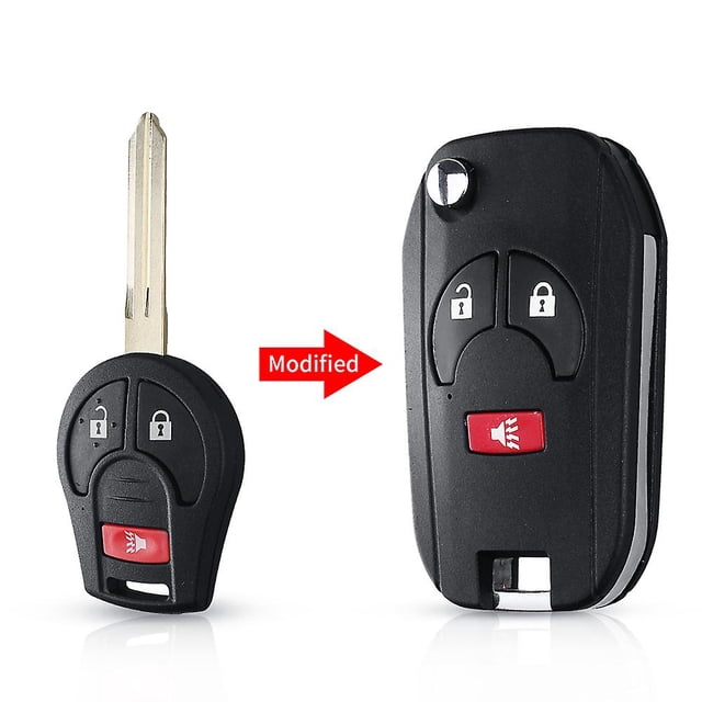 For Nissan Versa Cube Juke Rogue Micra Qashqai Altima Maxima 2/3/2+1/3+1 Buttons Modified Flip Remote Key Shell Case