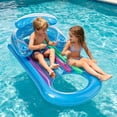thumbnail image 6 of Adult Pool Floating Mat For Relaxing On Water Extra Thick Inflatable Swim Pad With Comfortable Headrest For Swimming Pool Lake Beach Cooler Tube Float Floating Swim Mat Adult Pool Inflatable Ring for, 6 of 6