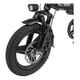 thumbnail image 4 of Bicicleta Electrica Plegable E-flex Pro 750w 35km/h Negro E-be, 4 of 8