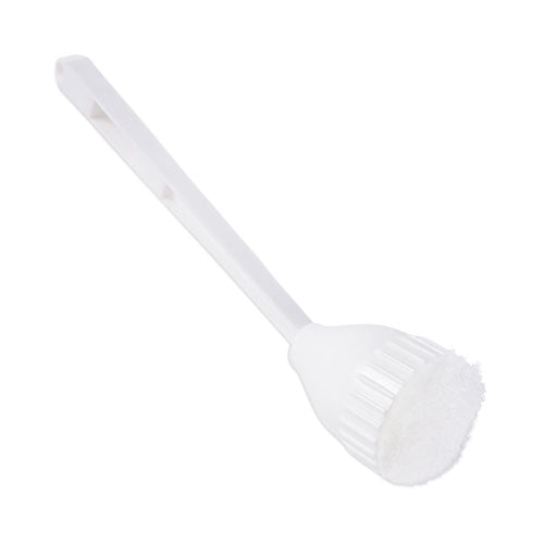 Cone Bowl Mop, 10" Handle, 2" Mop Head, White, 25/Carton | Bundle of 2 Cartons