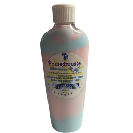 After Sun Nourishing, Healing and Moisturizing Cream, Pomegranate & Blueberry Scent, 8 oz by Diva Stuff