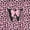 Pink Black W, variant on Manfei Pink Leopard Print Bow Letter E Twin Bedding Sets for Girls, Fashion Initial Bedding Comforter Set, Pink Reversible, 7pcs