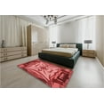 thumbnail image 4 of Ahgly Company Indoor Rectangle Patterned Bean Red Area Rugs, 6' x 9', 4 of 6