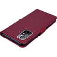 thumbnail image 4 of Case for Xiaomi Redmi Note 11 Pro with Credit Cards Pocket, Glitter Bling Diamond PU Leather Wallet Phone Case Flip Cover for Xiaomi Redmi Note 11 Pro      Red, 4 of 7
