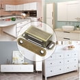 thumbnail image 3 of Kitchen Cabinet Magnets Closure ® 6 Pack Cabinet Magnetic Catch Cupboard Door Magnets Heavy Duty 15 lbs Metal RV Drawer Latch Closet Closing Stainless Steel Shutter Hardware Closer-Bronze, 3 of 5