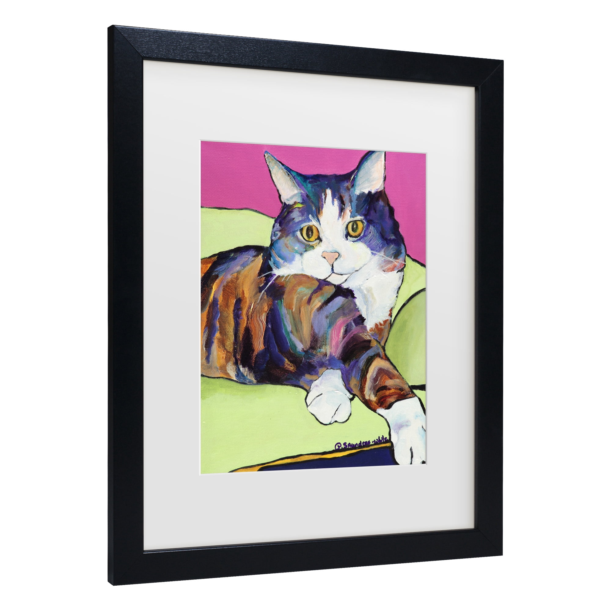 Trademark Fine Art 'Ursula' Canvas Art by Pat Saunders-White