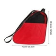 thumbnail image 2 of HLONK Sac Sac de Planche à Roulettes Sac de Patinage à Roulettes Hommes et Femmes 42.00X39.50X2.00CM Rouge, 2 of 8