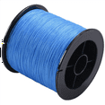 thumbnail image 5 of 6X 500 M 30 LB 0.26mm Fishing Line Strength PE Braided 4 Strands Blue, 5 of 8