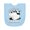 AE-Light Blue, variant on Inktastic I Wooly Love My Grammy Newborn Bib