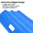 thumbnail image 3 of 36 Inch Blue Snow Sled for Kids & Adults, High-Speed Downhill Toboggan with Pull Rope & Handles, for Winter Sports, 3 of 8