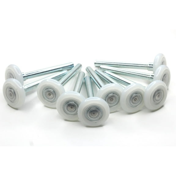 10 PACK 2" Nylon Garage Door Roller with 4" Stem  SEALED 13 Ball Bearing Roller