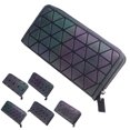 thumbnail image 2 of Coofit Zipper Wallet Glow in the Dark Fashion Creative Clutch Wallet Long Wallet, 2 of 6
