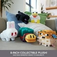thumbnail image 2 of Minecraft Plush Pufferfish Toy, 8-inch Collectible Soft Doll Inspired by Video Game Character, 2 of 6