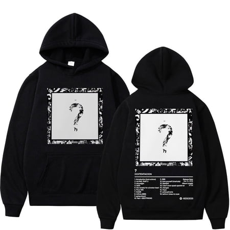 2024 DREAMFIRE Rapper XXX Music Album Printed Hoodies Men Women Fashion Vintage Hooded Sweatshirts Autumn Winter Street Trend Hip Hop Pullovers