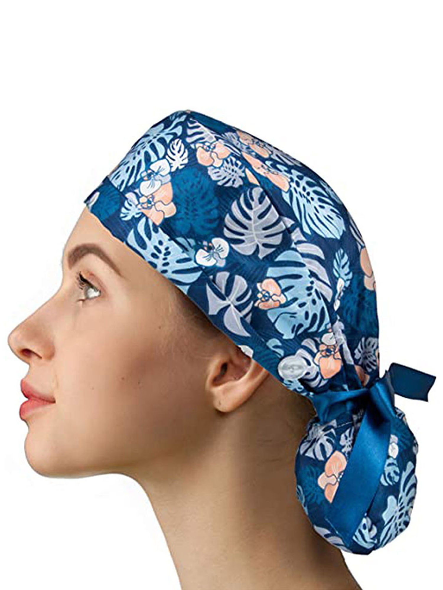 Headwear Headband Valentines Day Blue Heart Head Scarf Wrap Sweatband Sport Headscarves For Men Women 