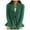 Green, variant on Women's Solid Color Retro Knit Cardigan with V-Neck and Flounce Hem, Cozy Sweater for Autumn Winter Green,S