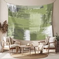 thumbnail image 2 of Sage Green Abstract Tapestry for Bedroom Wall Hanging Tapestry, Modern Mottled Art Oil Painting Ceiling Backdrop Tapestries Poster Blanket Wall Decor for Teens Room Living Room Dorm 59" x 79", 2 of 8
