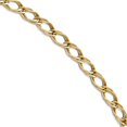 thumbnail image 1 of Leslie's Real 14kt Yellow Gold Fancy Link Bracelet; 7 inch; Lobster (Fancy) Clasp; for Adults and Teens; for Women and Men, 1 of 2
