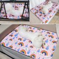 thumbnail image 3 of CSChome Pet Diaper Pad Pet Pad Dog Diaper Mat Soft Breathable Cartoon Print Washable Training Urine Mat, 3 of 6