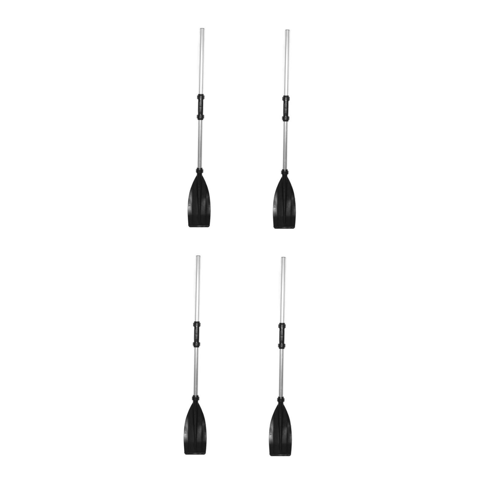 Worgeous 2 Sets of Lightweight Paddles for Kayaking Aluminum Alloy Kayak Paddles Detachable Boat Oars for Inflatable Boats Portable Boating Paddles Convenient Oars