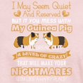 thumbnail image 3 of CafePress - Don't Mess With My Guinea Pig Shirt T Shirt - Women's Classic T-Shirt, 3 of 4