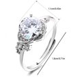 thumbnail image 3 of Irregular Anti Moissanite Ring, 3 of 7