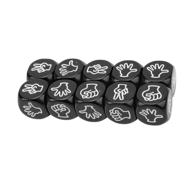 Juego de Dados de 10 Piezas de 20 Mm Dados de Ejercicio para Niños Dados de Movimiento para Juegos ActivosEquipo de Educación Física Dados de Colores Dados a Granel para ANGGREK Otros