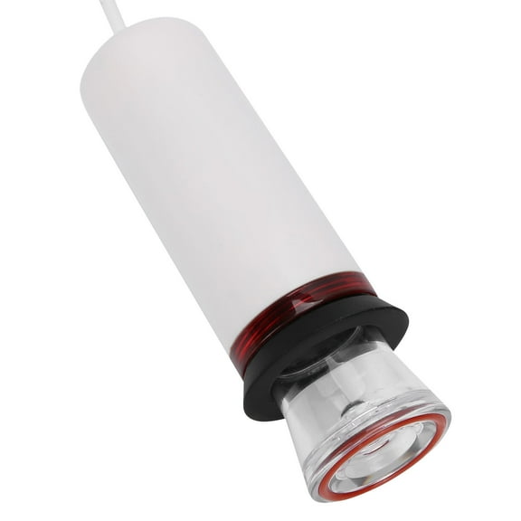 Electric Vacuum Pump,Vacuum Bag Pump,Electric Automatic Vacuum Pump Mini Portable USB Powered Vacuum Suction Machine White