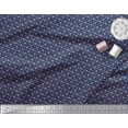 thumbnail image 3 of Soimoi Silk Fabric Dot,Leaves & Rose Small Print Fabric by The Yard 42 Inch Wide, 3 of 3