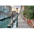thumbnail image 2 of Blaustein, Alan 24x17 Black Ornate Wood Framed with Double Matting Museum Art Print Titled - Venetian Passeggiata, 2 of 4