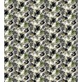 thumbnail image 3 of Forest Duvet Cover Set, Exotic Fern and Palm Leaves and Flowers in Tropical Rainforest Tones, Decorative 3 Piece Bedding Set with 2 Pillow Shams, King Size, Charcoal Grey Army Green, by Ambesonne, 3 of 3