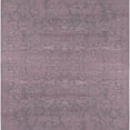 thumbnail image 1 of Ahgly Company Machine Washable Indoor Square Industrial Modern Mauve Taupe Purple Area Rugs, 6' Square, 1 of 7