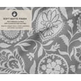 thumbnail image 2 of Printed Cotton Canvas Fabric by Soimoi | Floral Pattern - Gray | 56 Inch Wide | Sold by the Yard | Heavy Duty Craft & Upholstery Fabric, 2 of 7
