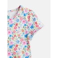 thumbnail image 2 of Wonder Nation Little Girls and Big Girls Play Dress with Short Sleeves and Shorts Set, 2 Piece, Sizes XS-XXL, 2 of 3