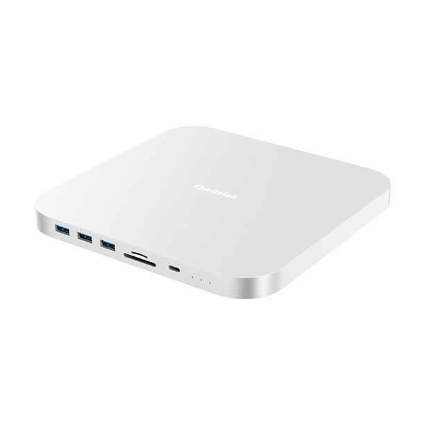 Qwiizlab Usb Hub for Mac mini,Usb C Docking Station 10Gbps, SD/TF Card ...