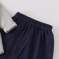 thumbnail image 5 of UAYOTSE Baby Boy Summer Outfits Shirt Soft Pocket Short Sleeve Tops & Shorts Sets 3 6 12 18 Months 2T Clothes,Sizes 3-4 Years, 5 of 6