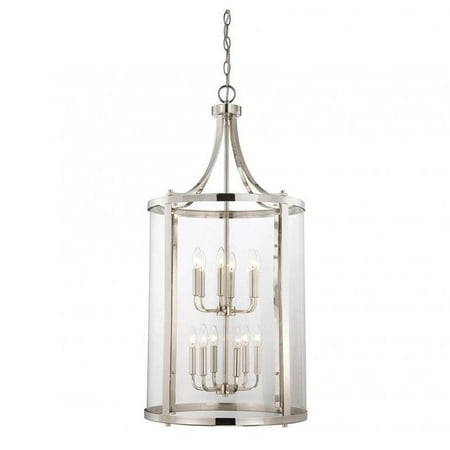 Savoy House Penrose 12 Light Large Foyer Lantern In Polished