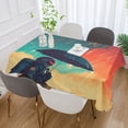 thumbnail image 2 of Yayeee Tablecloths for Rectangular Tables 60 x 108 inch Party Table Cover, Astronaut and Sky, 2 of 6