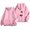 Pink, variant on Ladies' Cattle Winter Thick Warm Lamb Hoodie Coat White S