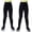 Black+ Black with gray line, variant on GYRATEDREAM Boys Compression Pants Base Layers Soccer Hockey Tights Athletic Leggings Thermal for Kids 5-16T
