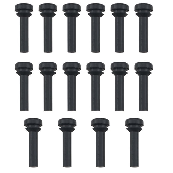 16Pcs Rubber Gas Stove Grate Bumpers Grate Feet for GE Stove Replacement Gas Range Rubber Feet Stove Top Grate Rubber Feet Cooktop Parts & Accessories Compatible with GE Range Burner Cafe Stove