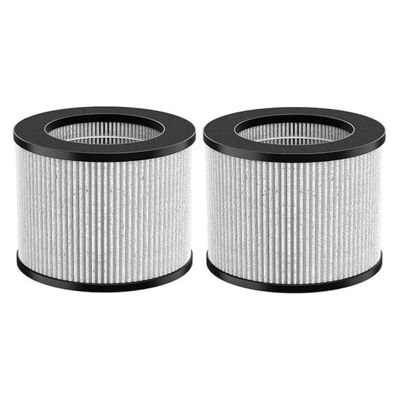 2 Pack 2801 3-in-1 True HEPA   Activated Carbon Filters Compatible Replacement for Personal MYair 2901, 2780, 2780A, 2780B, 2780P, 27809, 3329
