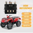 thumbnail image 5 of Contactor de Relé de Solenoide de Cabrestante, 12 V, 500 A, Relé de Cabrestante, Camión Pulgar para 8000-15000 Libras ATV UTV 4x 4 Reemplazo de Vehículos, 5 of 5