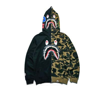 bape shark coat