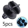 thumbnail image 4 of 5 Battery Cover Clip 5pcs Set Cowl Panel Black LR024316 Durable Practical, 4 of 7