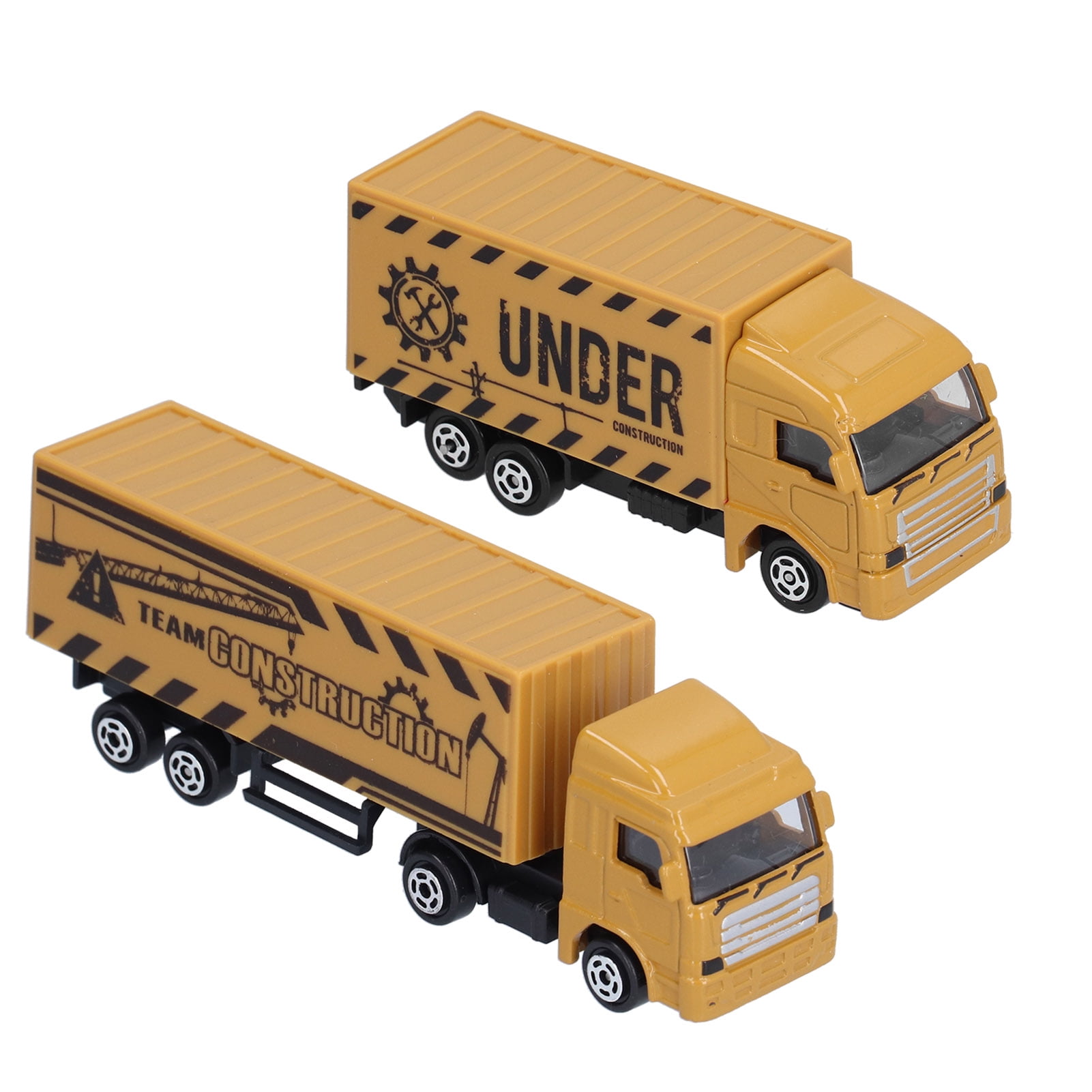 Camion NOREV Clé Gaget Unic Porte-container – Échelle 1/90 HO – Jaune