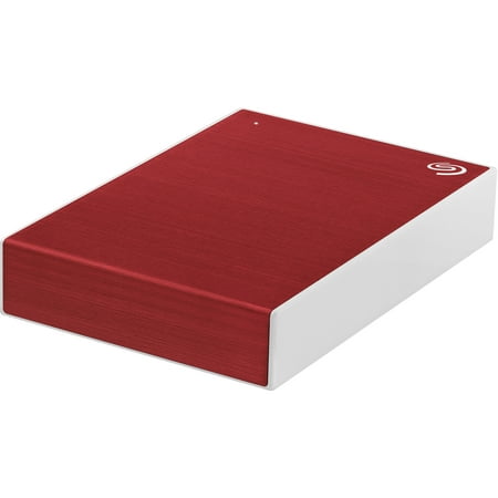 Seagate - Backup Plus 5TB External USB 3.0 Portable Hard Drive - Red