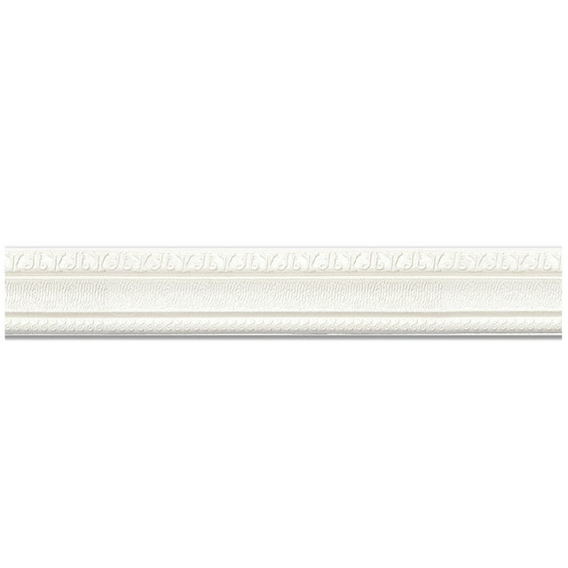 Pompotops Self Adhesive Flexible Foam Molded 3D Adhesive Decorative Wall Molding Line Baseboard Wallpaper Border Waterproof Wall Sticker For Living Room Clearance