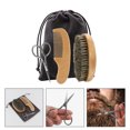 thumbnail image 3 of 1 Set Caring Shawing Tool Kit Bearing Caring Tools Tijeras de barba Cepillo de Combate, 3 of 5